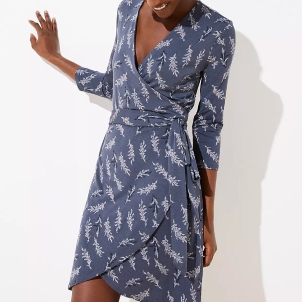 Loft wrap dress